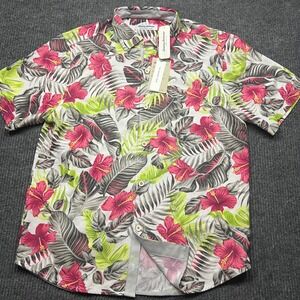 Tommy Bahama Coconut Point Hibiscus Shores Shirt Mens Medium IslandZone Floral